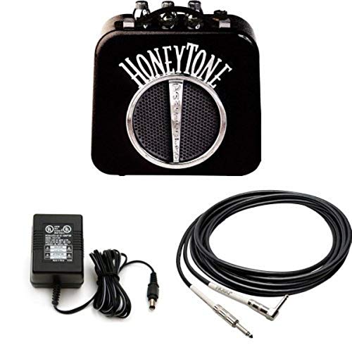 Danelectro N10B Honey Tone Mini Amp Black with 9V Adapter