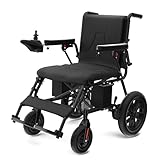 KERDOM Electric Wheelchairs for Adults, Foldable Motorized Wheelchair for Seniors, 15 Miles Longer Travel Range, All Terrain Portable Power Wheelchair, 350 Lbs Capacity (Black)
