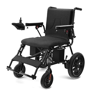KERDOM Electric Wheelchairs for Adults, Foldable Motorized Wheelchair for Seniors, 350 Lbs Capacity, 15 Miles Longer Travel Range, All Terrain Portable Compact Power Wheelchair