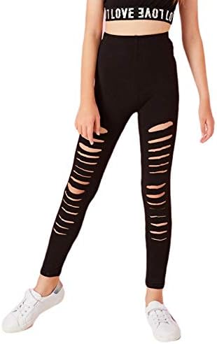 Mid Waist Leggings Tights Skinny Pants 