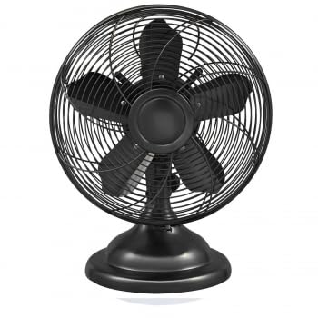 12 Inch Retro Oscillating Table Fan