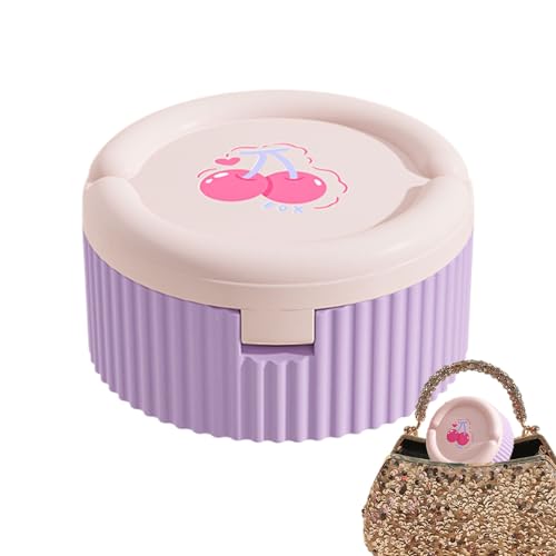 Boîte à pilules - Boîte distributrice de médicaments quotidiens avec gobelet à eau pliable - Organisateur de voyage portable - Complément d'huile de poisson - Récipient de stockage de vitamines