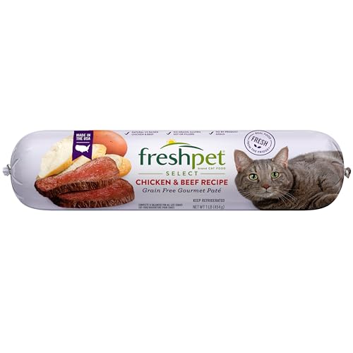 Freshpet Select Chicken & Beef Cat Food, 1 Pound