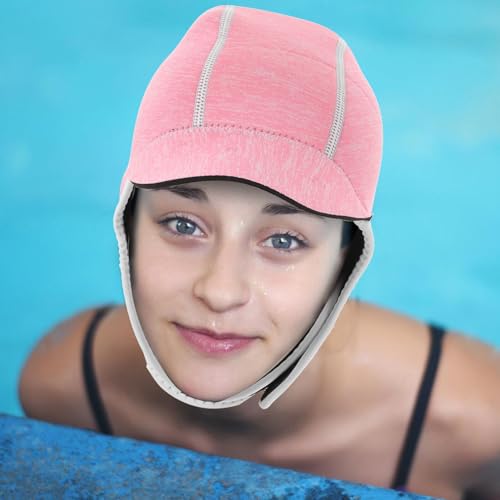 Gorro de buceo térmico con protección solar para natación 5