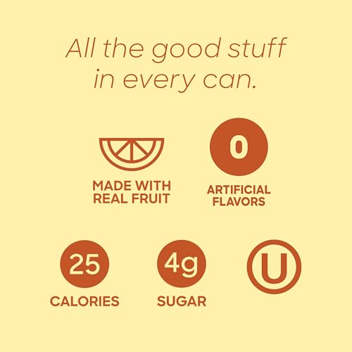 Sanzo Flavored Sparkling Water - Mango Soda Seltzer - Low Calorie Low Sugar Soda - Craft Asian Drinks - Vegan Gluten Free Carbonated Flavored Water - Fizzy Bubbly Healthy Drinks - 12oz, 12 Pack