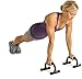 Gofit GOFGFPUB Black Push-up Bar