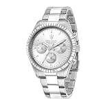 MASERATI Reloj Hombre, Multifunción, Analógico, 43 mm, Colección COMPETIZIONE - R8853100041