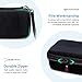 XANAD Hard Case for JBL GO 4/ GO 3 Portable Bluetooth Speaker - Travel Protective Carrying Storage Case Bag(Black)