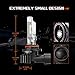 SEALIGHT 9005/HB3 High Beam 9006/HB4 Low Beam LED Headlight Bulbs Combo Package CSP Chips 6000K Ice White Mini Fanless LED Bulb
