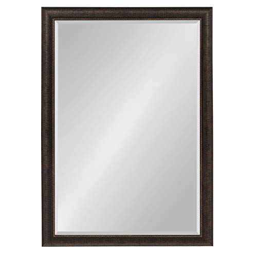Kate and Laurel Aldridge Framed Wall Mirror, 28x40, Bronze