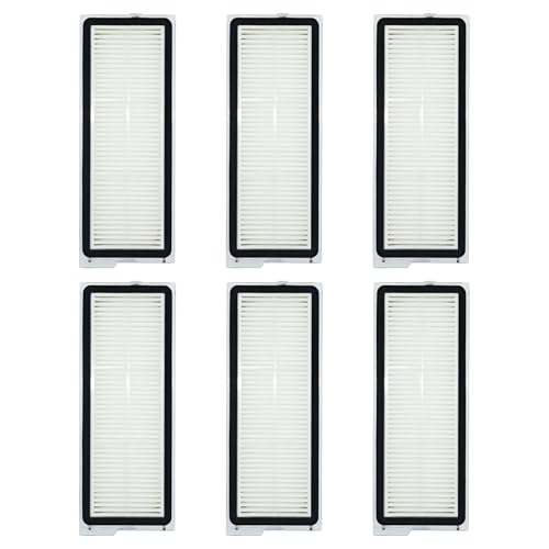 Bpbdzz 6 Stück Filter für Roborock Qrevo Serie/Qrevo Curve/Qrevo Pro/Qrevo Plus/Qrevo MaxV/Qrevo Edge Roboter Staubsauge...