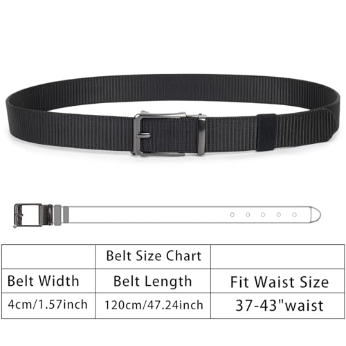 Tactical-Military-Men-Belt - Adjustable Nylon Webbing Canvas Web Belts with Alloy for Men Women4