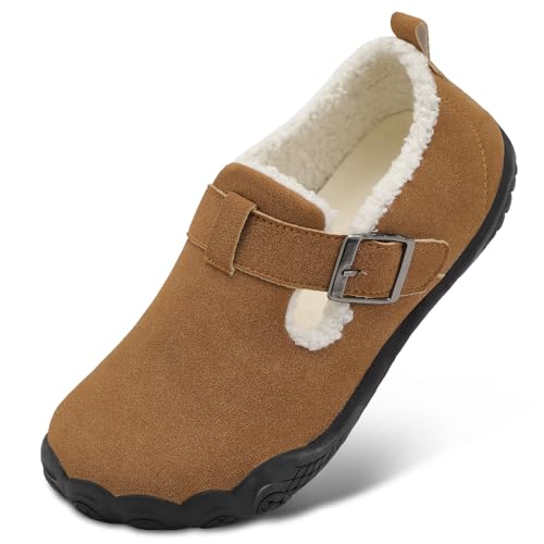 BARERUN Suede Orthotic Slippers