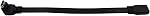 CERRXIAN 1FT Flat Slim Haute Vitesse HDMI Câble d'extension A femelle à 90 Degré Angle bas Un cordon mâle