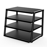 Fenge Desk Shelf Organizer, 4 Tier Desktop Shelf, Wood And Metal Office - View #6