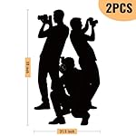 Paparazzi Backdrop Photo Props, Hollywood Theme Party Decorations, Decor for Red Carpet Party, Movie, Awards Night & Celebrity Parties (2-Piece Set) - Image 2