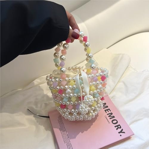 Sac à main pour femme à fleurs perlées chic et tendance pour cérémonie - 5