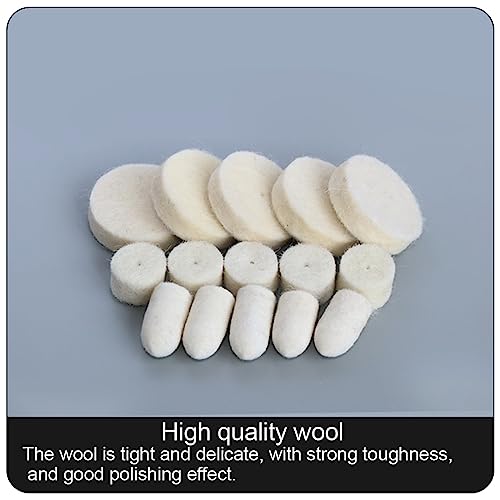 141Pcs Abrasive Wheel Buffing Polishing Wheel Set,Rotary Tool Accessories Kit, Wool Felt Pad For Metal Glass Stone Polishing #TOP1