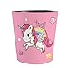 Produktbild Teakpeak Papierkorb Kinder, 10L Wasserdicht Papierkorb Einhorn Mädchen Mehrzweck-Aufbewahrungskorb Papierkorb für Büro, Badezimmer, Wohnzimmer und Mehr