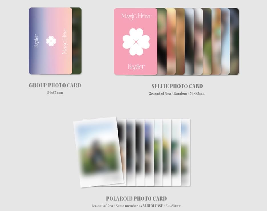 Vista 3 de Kep1er Magic Hour 5 Mini Álbum Plataforma Ver (YESEO)