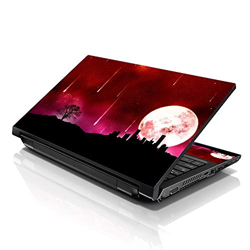 Image of LSS Laptop 15 15.6 Skin Cover with Colorful Red Earth Scenery Pattern for HP Dell Lenovo Apple Asus Acer Compaq - Fits 13.3 inch 14 inch 15.6 inch 16 inch (2 Wrist Pads Free)