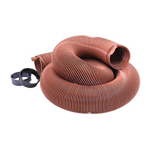 Valterra 20-Foot EZ-Flush RV Sewer Hose, Heavy Duty Universal Sewer Hose for RV Camper - Thumbnail 3