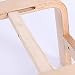 Silla De Inversión De Yoga - Almohadillas De Madera Y PU -...