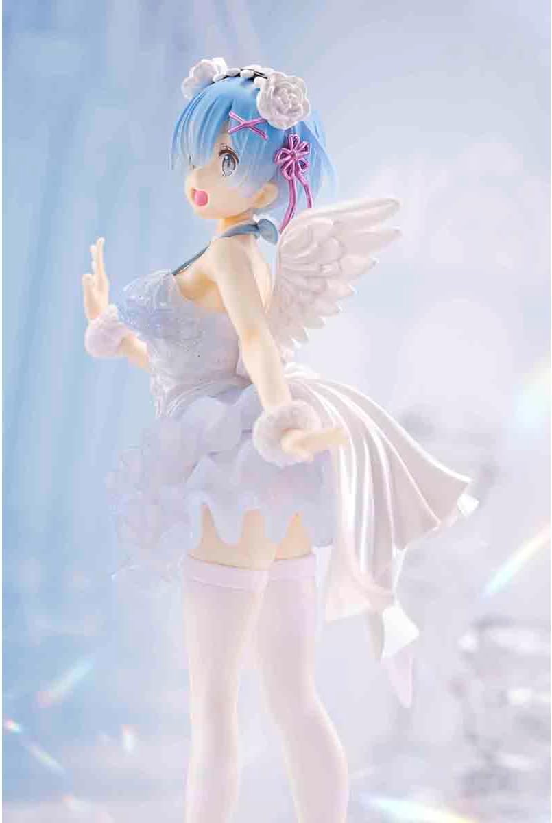 Banpresto - Re:Zero-Starting Life in Another World - Rem Special Color ver. Clear & Dressy, Espresto Figure