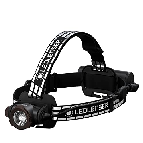 Lampe frontale pour trail et rando Ledlenser H7R Signature rechargeable IP67