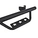 Hooke Road Jeep Wrangler Drop Side Steps Rails Nerf Bars Steel Running Boards for 2007-2018 Jeep Wrangler JK 4 Door(Exclude 2018 JL Edition)