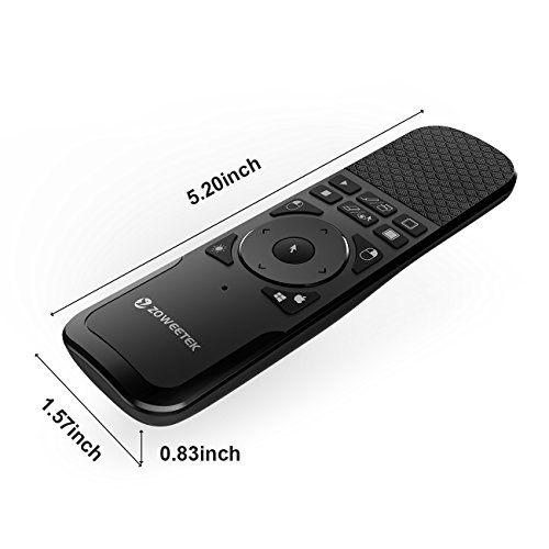 Zoweetek Wireless Presenter with Mouse Functions, 2.4GHz PowerPoint PPT Remote Control Clicker