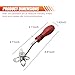 GAOLAOSY Car Windshield Lock Strip Insert Tool, Car Windscreen Seal Trim Removal & Installation Tools with 4 Tool Heads, Labor-Saving Auto Repair Accessories for Windshield Gaskets