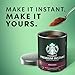 Starbucks Premium Instant Coffee, Dark Roast Coffee, Arabica Beans, Three 3.17 oz Tins