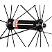 700C 50mm Carbono Carretera Bicicleta Ruedas Clincher Tubeless Ready Novatec Buje