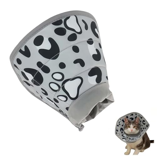 ALLY-MAGIC Halskrause Katze Weich, Halskrausen für Katzen, Einstellbarer Halskrause Katze Halsband, Katzenkragen für Nach Operationen und...