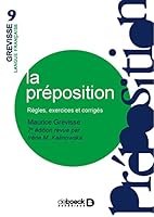 La préposition. Règles, exercices et corrigés 2807315704 Book Cover