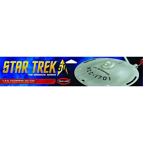 Kit Soucoupe Star Trek TOS USS Enterprise Round2 maquette de collection lisse