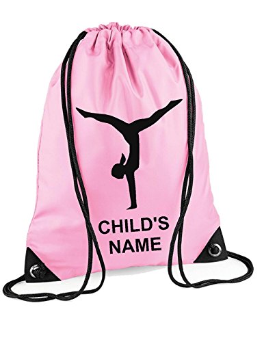 Danni Rose Personalised Girl Gymnastic Gym BAG (Pink)