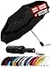 Repel Windproof Travel Umbrella with Teflon Coating