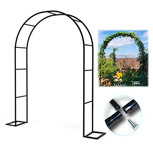Treillis de pergola pour arc de rose créant un passage ombragé unique - 2