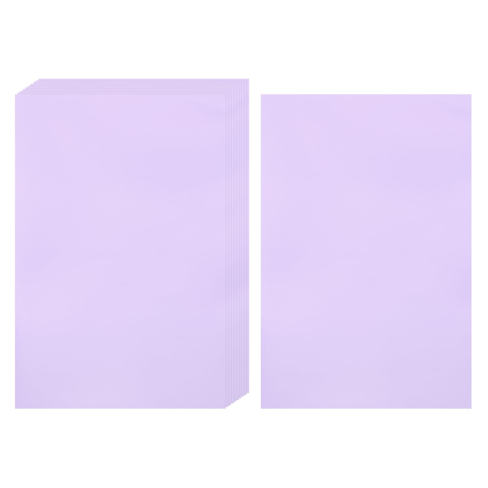 Pochettes transparentes pour cartes en CPP souple et résistant violet