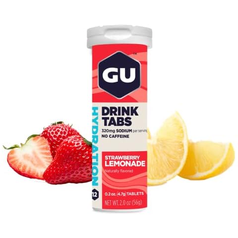 GU Energy Pastillas Disolventes de Electrolitos con Fresa Limonada Cover