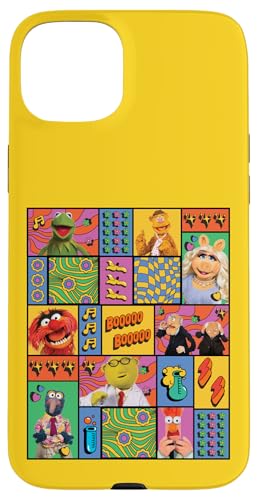 Disney The Muppets 50th Anniversary Muppet Show Box Collage �X�}�z�P�[�X iPhone 15 Plus �p
