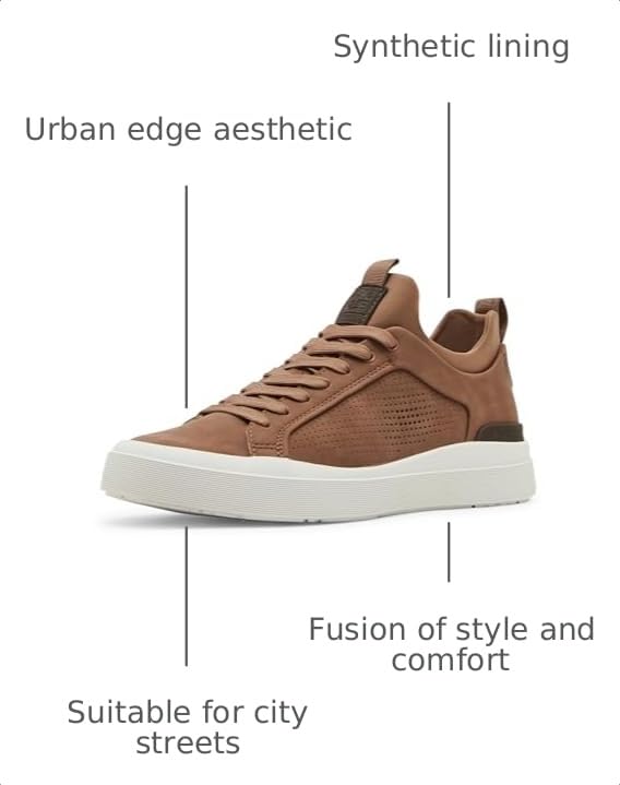 Steve Madden Men's OASYS Sneaker, Tan, 11.5 by Steve Madden - Used condition - Image 3