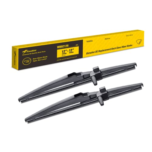 Raidbee Rear Wiper Blade, 2 Pack 12 Inch Back Windshield Wiper Blades Replacement For Toyota 4Runner 2020 2019 2018 2017 2016 2015 2014 2013 2012 2011 2010 Rear Wiper #TOP3