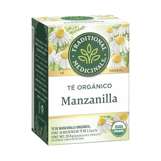 Traditional Medicinals Organic Chamomile Herbal Tea, 16 Count