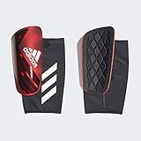 Football shin guards adidas X Pro Shin Guards, Unisex Adulto, Active Red/Black/Off White, L