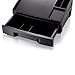 Officemate Recycled Drawer with Letter Tray and Vertical Sorter, Black (26095)