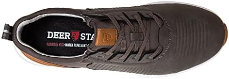Deer Stags Men's Cranston Sneaker, Grey/Brown, 8 | Image 4