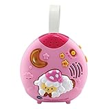 Der eingebaute Sound-Sensor automatisch spielt beruhigende Antworten wenn Baby schreit.